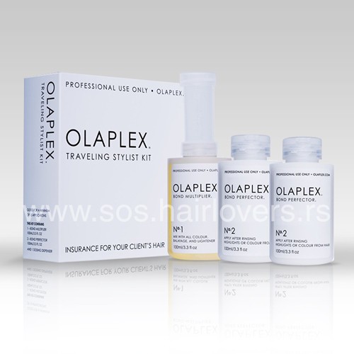 OLAPLEX MINI SET - Olaplex No.1 i Olaplex No. 2 formula za dubinsku obnovu i jačanje kose
