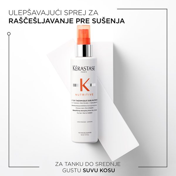 Kerastase Nutritive Sublimatrice losion za raščešljavanje i zaštitu kose od toplote, Kerastase Srbija, Kerastase Beograd, Kerastase Kerastase kupi online, cena istaknuta na sajtu