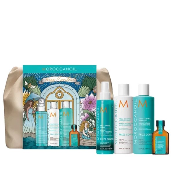 Moroccanoil Holiday Set Frizz ControlVolume Sh.250+Con.250+Oil 25 + Leave In 160ml