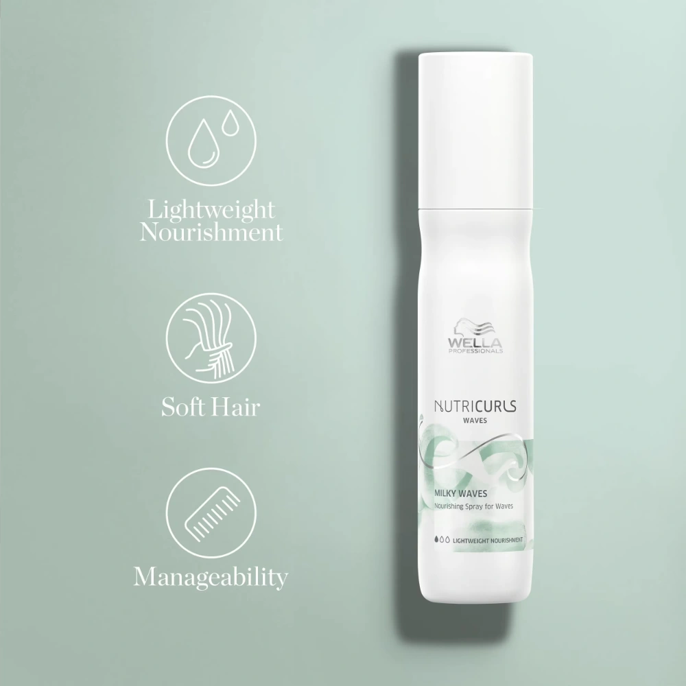 Wella-Professionals-Nutricurls-Waves-Milky-Spray-150-ml-4 Wella Nutricurls Waves sprej za talase lagana hidratacija meka kosa i lakše raščešljavanje bez otežavanja