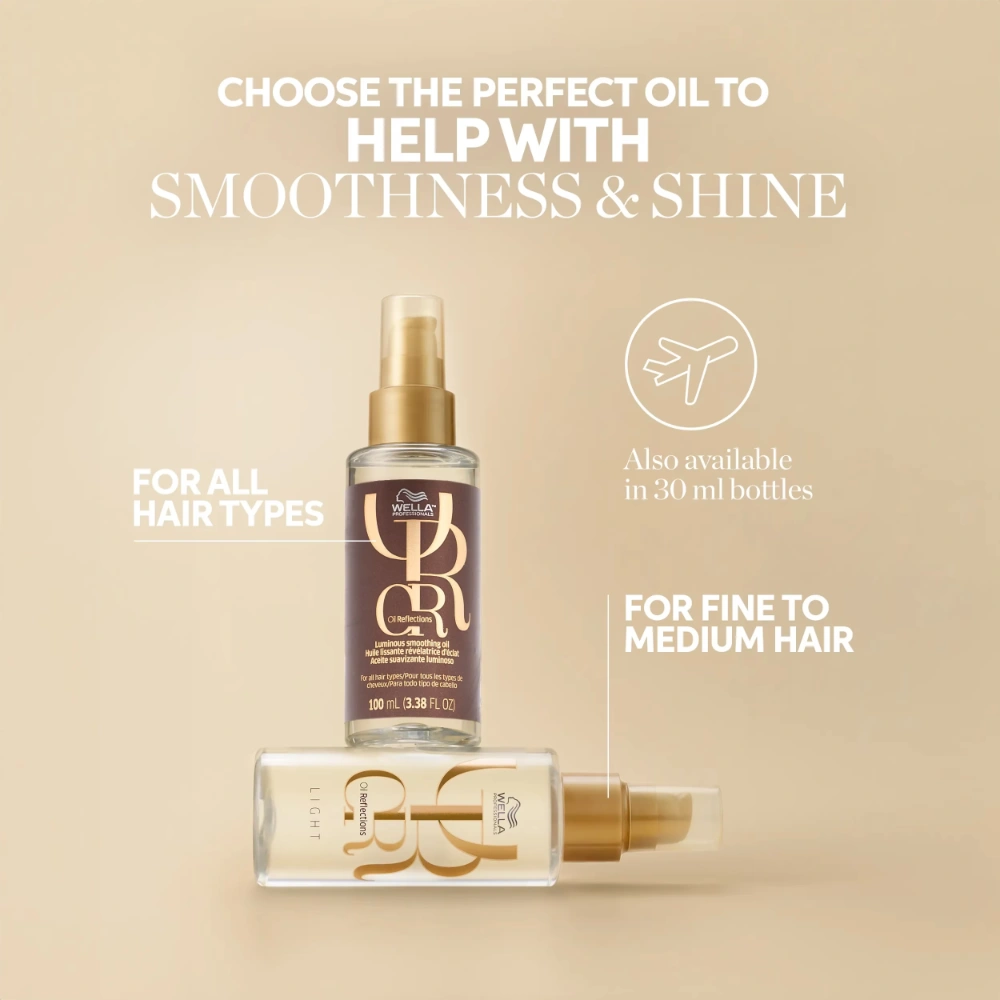Wella-Professionals-Oil-Reflections-Oil-7 Wella Professionals Oil Reflections kompletna rutina za sjaj - šampon, maska iSmoothing ulje za finalni dodir glatkoće
