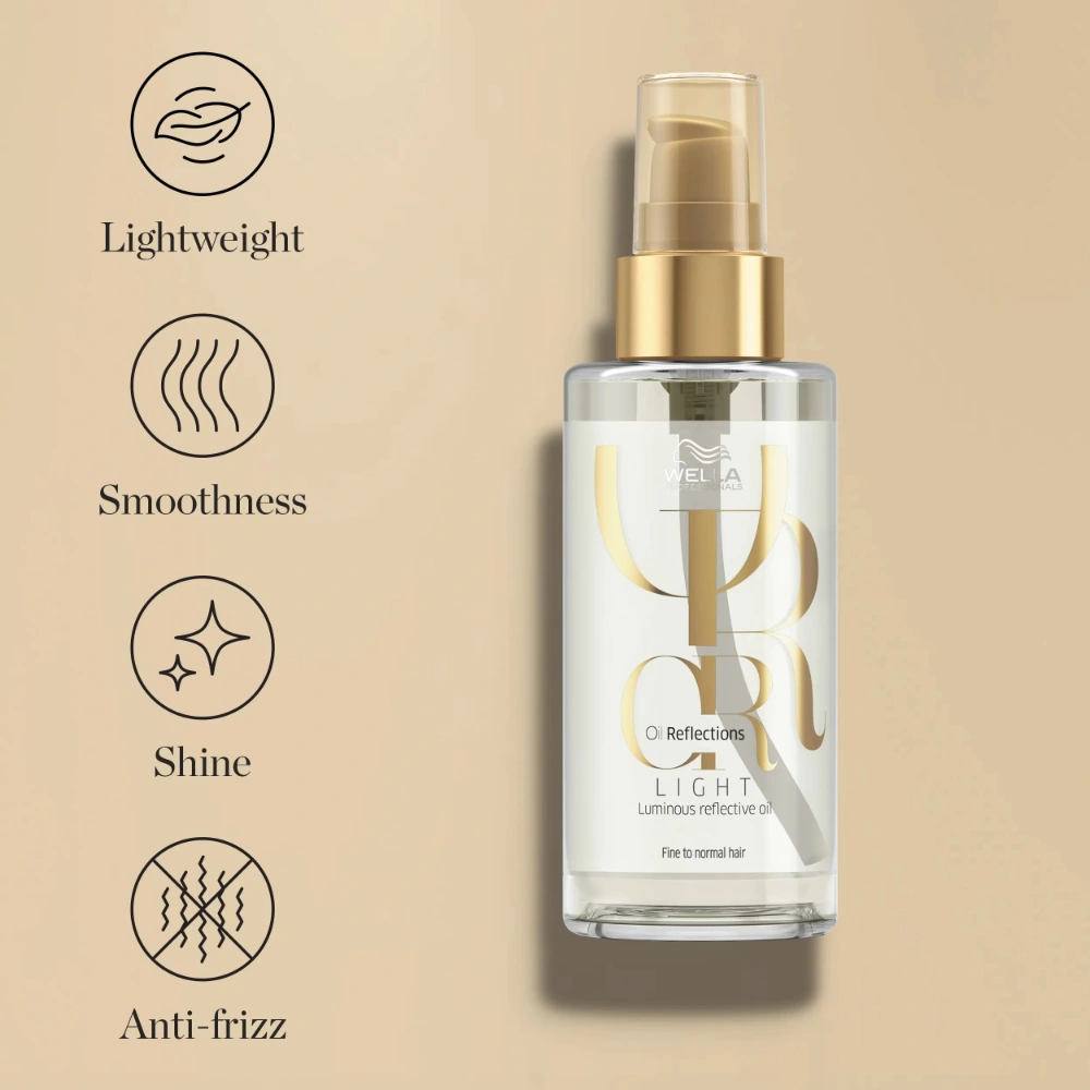 Wella-Professionals-Oil-Reflections-Oil-Light-4 Prednosti Wella Oil Reflections ulja - Light ulje za lagani finiš