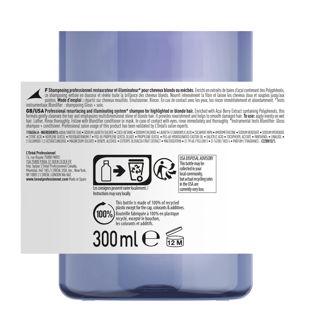 L'Oreal-Professionnel-Blondifier-Gloss-Shampoo-300ml-12