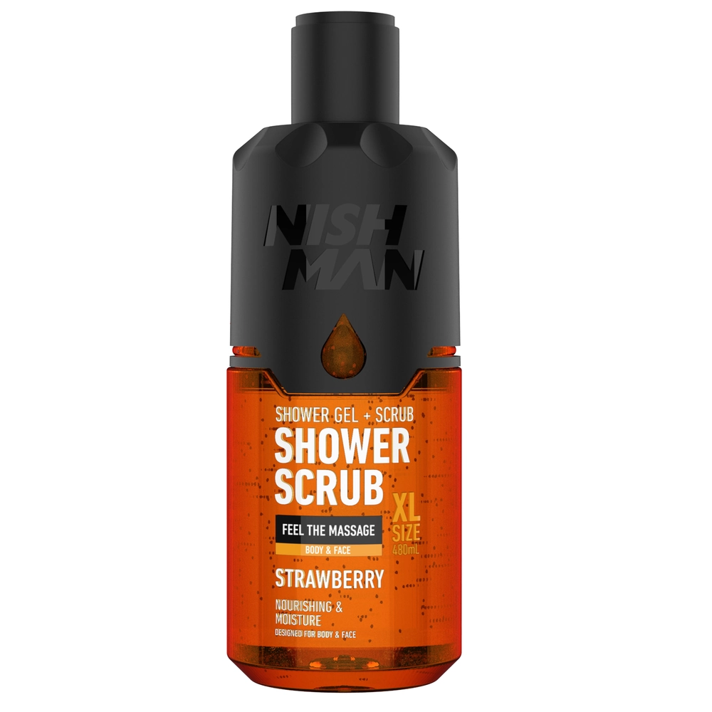 Nishman-Shower-Scrub-Strawberry-480ml